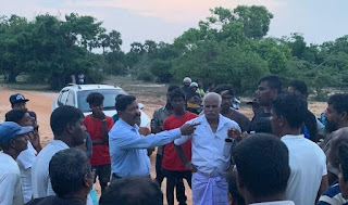 வீதியை மூடி வேலி அடைத்த தனியார் நிறுவனம் – போராட்டத்தில் குதித்துள்ள மீனவர்கள்!