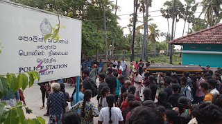 நெடுந்தீவு இளைஞனின் படுகொலைக்கு நீதி கோரி போராட்டம்!